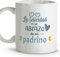 LolaPix Padrinos bautizo. Tazas originales para regalar. Regalo padrino. Regalos para padrinos. Taza cerámica 330 ml. FBA 2024