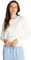 Tommy Hilfiger Women’s Cable Knit Round Neck Cotton Jumper, White (Ecru), M