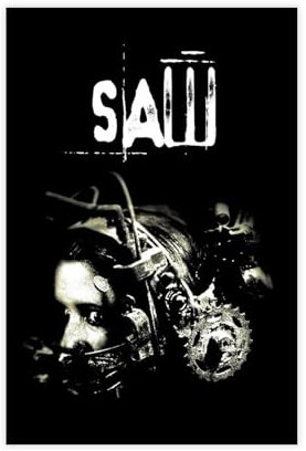 biegzc Saw (2004) Horrorfilm-Poster, Leinwand, Poster, Schlafzimmer, Dekoration, Landschaft, Büro, Raumdekoration, Geschenk, 30 x 45 cm