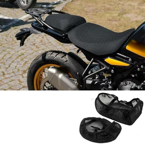 YZCSYBBF Für Royal Enfield Himalayan 450 2024-3D Sitzbezüge Motorrad Sitzbezüge Sitz Schützen Kissen