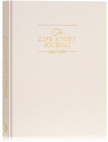 Lanpn Opa Oma Tagebuch Erinnerungsbuch, Opa Oma Buch zum Ausfüllen, Mama Papa erzähl mir von deinem Leben, Die Geschichte deines Lebens Großeltern Erinnerungs Tagebuch, Geschenke für Opa Oma, Beige