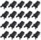 Lot de 20 clips universels pour couvercle de poubelle Brabantia, Curver, lot de loquet flexible pour déchets de cuisine, conteneurs de rangement, porte-lunettes