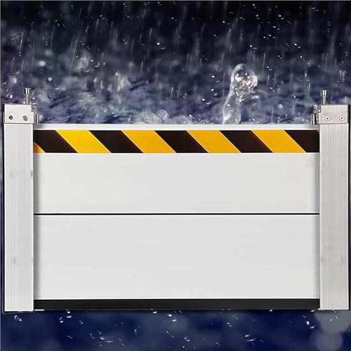 MAYFABD Hochwasserschutz Barriere Tur Hochwasserschutzbarriere Aluminium Hochwasserschutz Bei Türen Garagentor Dichtung Hochwasserschutz Barriere Wiederverwendbare Wasserbarrieren