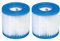 BGTJKUJY Filtre de Piscine, for Intex Type H élément de Filtre de Piscine réutilisable Lavable Filtre de Remplacement de Bain à remous extérieur(2pcs)
