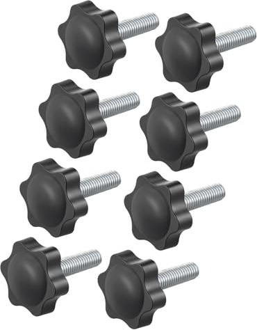 ULXIOM 8Pcs 481625-01 Wing Nut Knob 3/8-16 Fit for Scag Lawn Mower Most Models