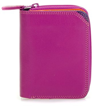 mywalit Small Wallet W/Zip Around Purse, Accessoire de Voyage-Portefeuille Femme, Marron, S