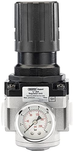 Draper 24334 Expert Regulator Unit, 1/2 BSP, 22.6cm x 8.2cm x 8.2cm