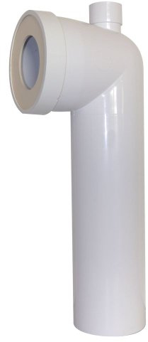 Regiplast PLA93 Rohr mit Lufteinlass, lang, 93 mm Durchmesser x 330 mm