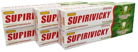 Siddhalepa® Supirivicky Ayurveda-Zahnpasta (70 g), 6er-Pack