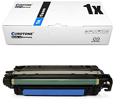 1x Eurotone kompatibler Toner für HP Laserjet Enterprise 500 Color M 551 575 xh c f DN n ersetzt CE401A 507A