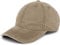 styleBREAKER Unisex Baseball Cap Vintage Look verstellbar 6-Panel Cappy in Washed Optik mit gebogenem Schirm Baumwolle Retro Cap Damen und Herren, Farbe:Schlamm