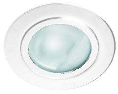 Lampenlux Möbeleinbaustrahler Spot Shaqur Eckig 7.3cm 12V G4 rostfrei Aluminium Einbauleuchte Einbauspot Spot Downlight Deckeneinbauleuchte