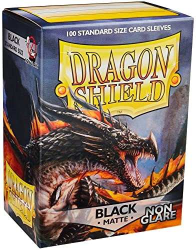 Arcane Tinmen ApS ART11802 Dragon Shield: Matte – Black, Non Glare (100), Multicoloured