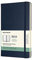 Moleskine - 18-Monats Wochenplaner/Terminplaner, Terminkalender 2021/2022, Wochennotizbuch mit festem Einband und elastischem Verschluss, Format Large/A5 13 x 21 cm, Farbe Saphirblau, 208 Seiten