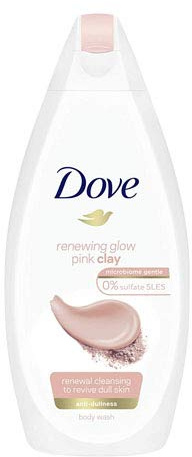 Dove Pink Clay shower Gel Body Wash, 500 ml