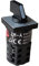 KEDU ZH-A Commutateur à came rotative Sélecteurs Résistance aux courts-circuits 5KA RMS SYM 600VAC Fusible 20A Class RKI 18A 125V 12A 250V Triphasé 3HP 240-440V 10 (6) A 400V 5E4 CE EN61058