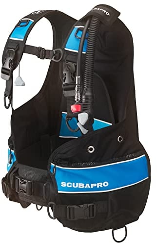 Scubapro GO Quick Cinch XS W/BPI Atemregler Set für kaltes Wasser, Uni, Erwachsene, Schwarz