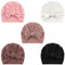 DRESHOW Babymütze Baby Turban Mütze Brötchen Knoten Kleinkinder Infant Beanie Mütze Baby Mädchen Jungen Weiche Kleinkind Mütze 5 Stück