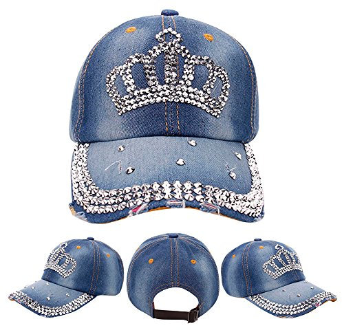 Flat Cap Hüfte Snapback Herren Denim Strass Hollywood-hat Frauen Baseball Baseballmütze Van Visier