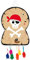 Pinata * PIRATEN * als Spiel und Deko für Kindergeburtstag und Mottoparty | Jolly Roger Zugpinata für 7 Kinder | Kinderpiraten Pinatas Kinder Geburtstag Party, Edition: Piratenpinata - 46x64cm