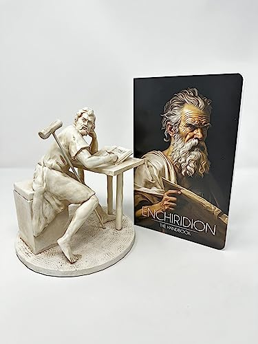 Stoische Statue | Epictetus | Sklave, Stoiker, Autor von The Enchridion, bekannt als Handbuch fürs Leben. Sie kennen Marcus Aurelius, lernen Sie jetzt Epictetus kennen.