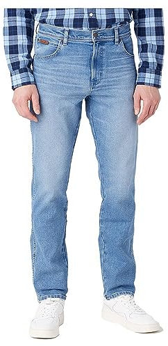Wrangler Herren Texas Slim Jeans, Blue Moon, 32W 34L EU