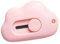 Mini-Papierschneider, niedlich, Wolkenform, tragbar, Papierklinge, Bürobedarf, rosa und blau, Wolken, Messer, Mehrzweck, einziehbares Schneiden, Bastelpapier, tragbares Büromaterial (Rosa)