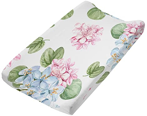 Housse de matelas à langer pour bébé - Motif mignon - Housse de matelas à langer respirante - 81,3 x 40,6 cm (housse uniquement, coussin non inclus)