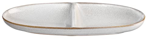 ASA 27122107 SAISONS sand Aperitifteller 2-geteilt oval