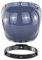 VBESTLIFE Offenes Helmvisier, Motorradhelm, Blasenvisier, Motorradhelm-Zubehör (Braun)