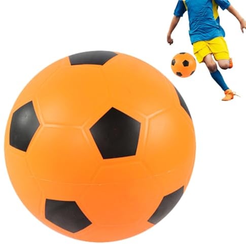 Silent Hallenfußball, 21 cm Beschichteter Schaumstoffball Mute Ball Trainings Basketball, Weicher Geräuschloser Schaumstoffball, Fußball Für Erwachsene, Jungen Und Mädchen Jeden Alters