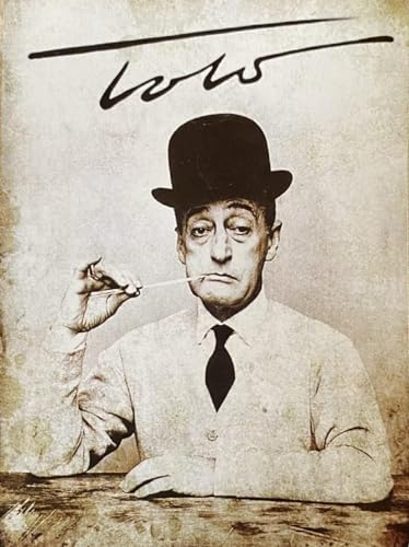 KUSTOM ART Dekoratives Wandposter, Toto, Kunstdruck auf beschichtetem Papier, Vintage-Stil, 40 x 30 cm, ohne Rahmen