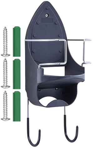 Iron Board Wall Bracket, Ironing Board Hanger, Door Hanger with Ironing Board, Ironing Board Holder Over Door