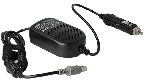 vhbw Chargeur 12V Voiture Allume-Cigare Compatible avec Lenovo ThinkPad Edge E525, E535, E545, E435, E445, E530, E425, E520, E430 Ordinateur Portable