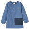Vertbaudet Jungen Malkittel COOL School Basic blau 116
