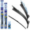 alca® Scheibenwischer Set mit Heckwischer passend für MERCEDES-BENZ VITO/eVITO/VITO Tourer, Kasten (09.2014-08.2025) SUPER FLAT Flachbalkenwischer