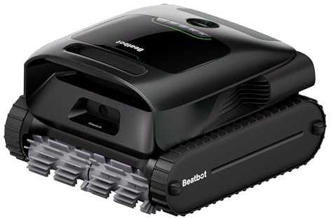 Beatbot AquaSense 2 Pro Robot Piscine sans Fil, nettoie Le Fond, Parois et flottaison, Aspirateur Piscine avec Remontée Automatique, jusqu'à 11 Heures, pour piscines jusqu'à 360 m²