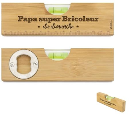 Niveau et décapsuleur - Papa super bricoleur