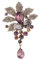 Broche Cristal, Broche Strass, Qiwenr Cristal Broche Pour, Broche en Cristal, Broche de Mode Pour Femmes, Strass Pour Femmes Broche, Élégant et éLégant Adapté aux Robes,Pulls et Décorations de Vestes