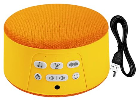 White Noise Machine | White Sound Machine for Spectria – Natural Electronic Gadgets with Auto Timer Function – for Privacy Meditation Travel Hotels' Apartment