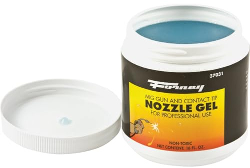 Forney 37031 Nozzle Gel For Mig Welding, 16-Ounce , White