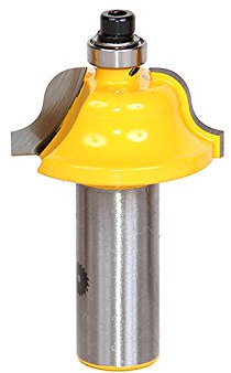 Yonico 13183 - Roman Ogee Edge Forming Router Bit, Cutting Depth: 7/16 - 1/2 Shank