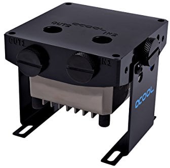 Alphacool 13196 Pompe Ventilateur, Refroidisseur et radiateur - Ventilateurs, refoidisseurs et radiateurs (Pompe, Noir, Aluminium, Laiton, Charbon, Acier Inoxydable, 10 W, 60 mm, 61 mm)