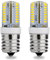 E17 LED Bulb, 120V AC, Daylight White 6000K, 3 Watt, 25W Halogen Replacement, Microwave Oven Appliance Freezer Intermediate Base Candelabra, 2-Pack