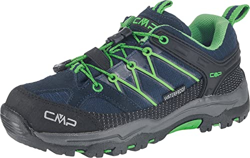 CMP Rigel Low, Unisex Trekking- & Wanderhalbschuhe, Blau (B.Blue-Gecko 51AK), 35 EU (2.5 UK)