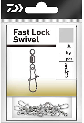 Daiwa Fast Lock Wirbel 10 Wirbel & Karabiner