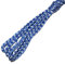 King of Trade MicroCord Paracord Schnüre Nylonleine 2 mm stark, 30 m lang Farbe blau-Weiss
