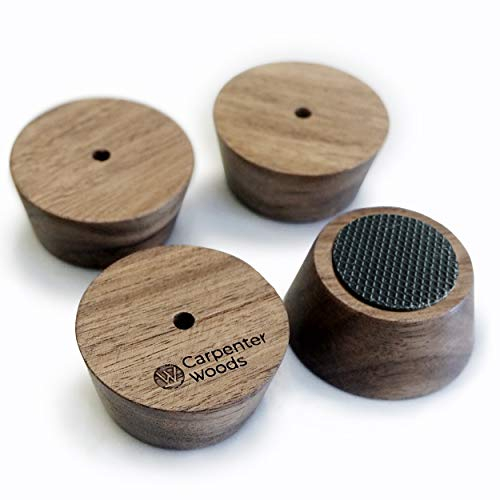 Carpenter Woods Wooden Cutting Board Feet - Wooden Cutting Board Kit With Silicone Rubber Feet