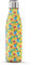 The Steel Bottle Bouteille isotherme en acier inoxydable, avec isolation sous vide à double paroi, capacité de 500 ml, fermeture hermétique, portable, POP#20 Smile