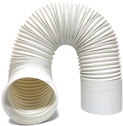 Portable Air Conditioner Hose - 5 Diameter Portable Exhaust Vent for Portable Air Conditioners, Suitable for 5 Exhaust Hose Adaptor, Length up to 59 (5.1Dia- Exhaust Hose)
